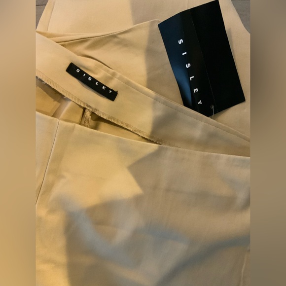 Sisley Pants Flare leg with Side Slit - Picture 7 of 8